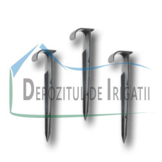 Carlig ancorare tub de picurare, D = 16 - 20 mm, L= 14.5 cm - PLP;
