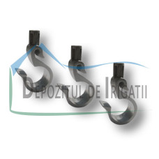 Carlig de ancorare tub, D = 20 mm - EMY;