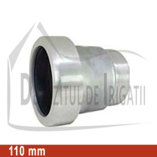 Adaptor pompa aluminiu aripa de ploaie, 110 x 4" Fe, mama (fara clesti) - EMY;
