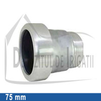 Adaptor pompa aluminiu aripa de ploaie, 75 x 2 1/2" Fe, mama (fara clesti) - EMY;