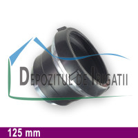 Adaptor pompa aripa de ploaie, 125 x 5" Fe, mama (fara clesti);