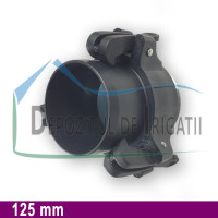 Adaptor pompa aripa de ploaie, 125 x 5" Fe, tata (cu clesti);