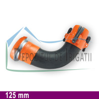 Cot egal aripa de ploaie, D = 125mm; Cot egal aripa de ploaie, D = 125mm;