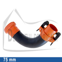 Cot egal aripa de ploaie, D = 75mm; Cot egal aripa de ploaie, D = 75mm;