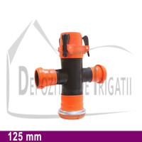 Cruce redusa aripa de ploaie, D = 125 x 63mm;