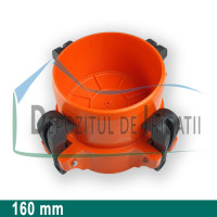 Dop aripa de ploaie, D = 160mm tata (cu clesti);