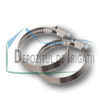Colier galvanizat 12mm, DIN 3017, 90-110 mm - NFX;
