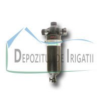 Filtru cu disc, debit reglabil, Q = 5 - 35 mc/h, 10 atm, D = 2" - "Typhoon Super";