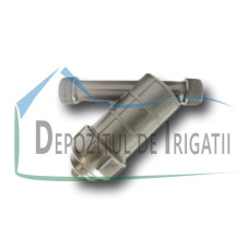Filtru simplu mic 1" - sita, debit filtrat 6 mc/h, 120 mesh - PLP;