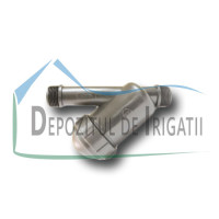 Filtru simplu mic 3/4" - sita, debit filtrat 5 mc/h, 120 mesh - PLP;