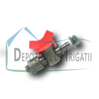 Robinet banda picurare, D = 17 mm (cu garnitura Grommet) - PLP;