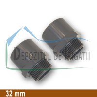 Adaptor PVC 32 x 40 x 1" (lipire/Fe) - PLP; Adaptor PVC 32 x 40 x 1" (lipire/Fe) - PLP;