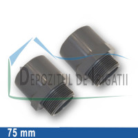 Adaptor PVC 75 x 90 x 2 1/2" (lipire/Fe) - PLP; Adaptor PVC 75 x 90 x 2 1/2" (lipire/Fe) - PLP;