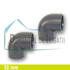 Cot PVC 50 x 50 mm (lipire) - PLP;