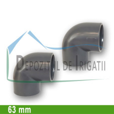 Cot PVC 63 x 63 mm (lipire) - PLP;