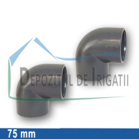 Cot PVC 75 x 75 mm (lipire) - PLP;