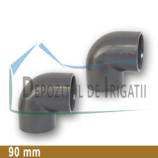 Cot PVC 90 x 90 mm (lipire) - PLP;