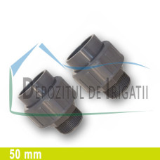 Hollender PVC 50 x 1 1/2" Fe - PLP;