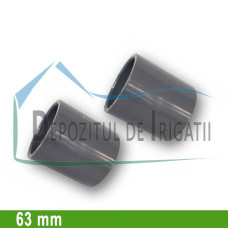 Mufa PVC 63 mm (lipire) - PLP;