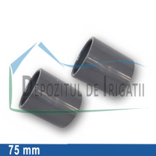 Mufa PVC 75 mm (lipire) - PLP;