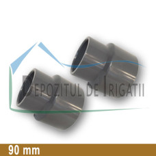 Reductie PVC 90 x 75 mm (lipire) - PLP;