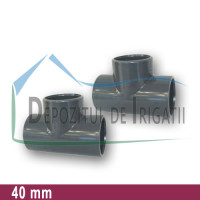 Teu egal PVC 40 x 40 x 40 mm (lipire) - PLP;
