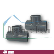 Teu egal PVC 40 x 40 x 40 mm (lipire) - PLP;