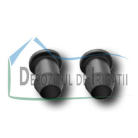 Dop de capat tub picurare PP, 16 mm; Dop de capat tub picurare PP, 16 mm;