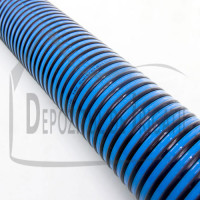 Furtun absorbtie superelastic armat cu spirală PVC, D = 76 mm;