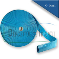 Furtun plat PVC - NBR 3" presiune 6 bari;