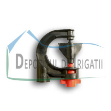 Microaspersor DELTA 360 grade, Q = 200 l/h, diametru de udare D = 11 m;