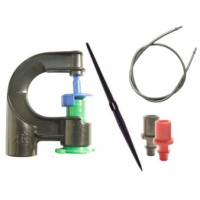 Set microaspersie 120 l/h, 90 grade cu tija; Set microaspersie 120 l/h, 90 grade cu tija;