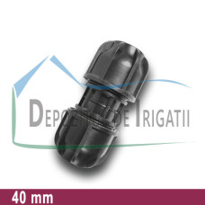 Mufa compresiune egala 40 x 40 - NTR;
