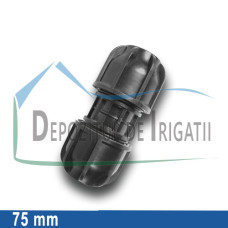 Mufa compresiune egala 75 x 75 - NTR;
