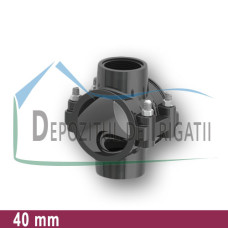 Sa bransare cu doua iesiri cu surub 40 x 1/2" - TR;