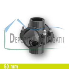 Sa bransare cu doua iesiri cu surub 50 x 3/4" - TR;