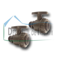 Robinet 1" cu filet interior si exterior (Fe x Fi) - PLP;