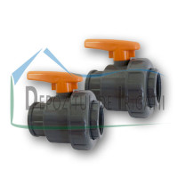 Robinet PVC 1" Fi x Fi - PLP; Robinet PVC 1" Fi x Fi - PLP;