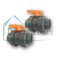 Robinet PVC 63 x 63 mm (lipire) - PLP; Robinet PVC 63 x 63 mm (lipire) - PLP;