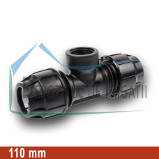 Teu compresiune 110 x 2 1/2" x 110 FI - NTR;