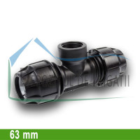 Teu compresiune 63 x 2" x 63 FI - NTR;